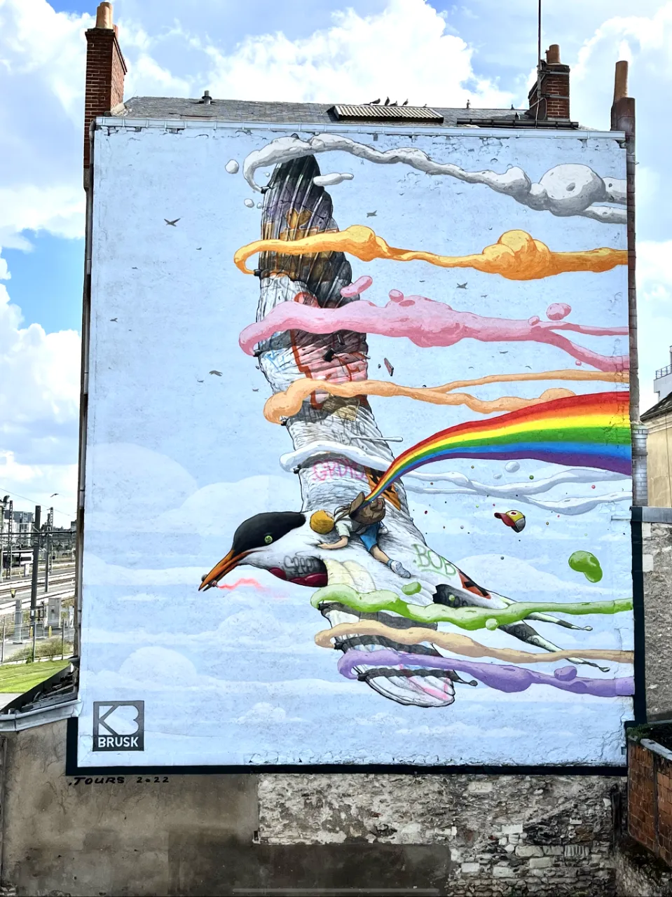 Brusk - Mur - Haute voltige