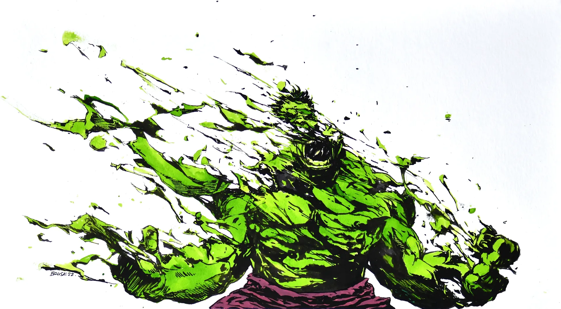 Brusk - Hulk n the wind