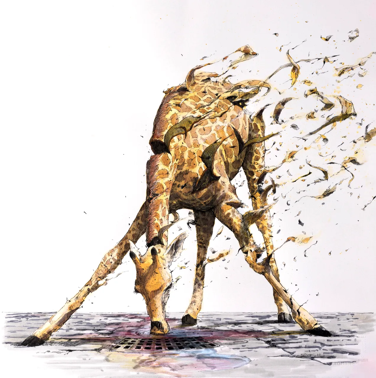 Brusk - Taches de rue