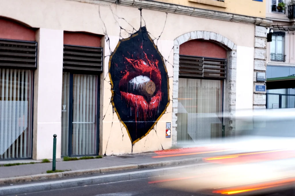 Brusk | Lumières | Collage - Bullet in your mouth