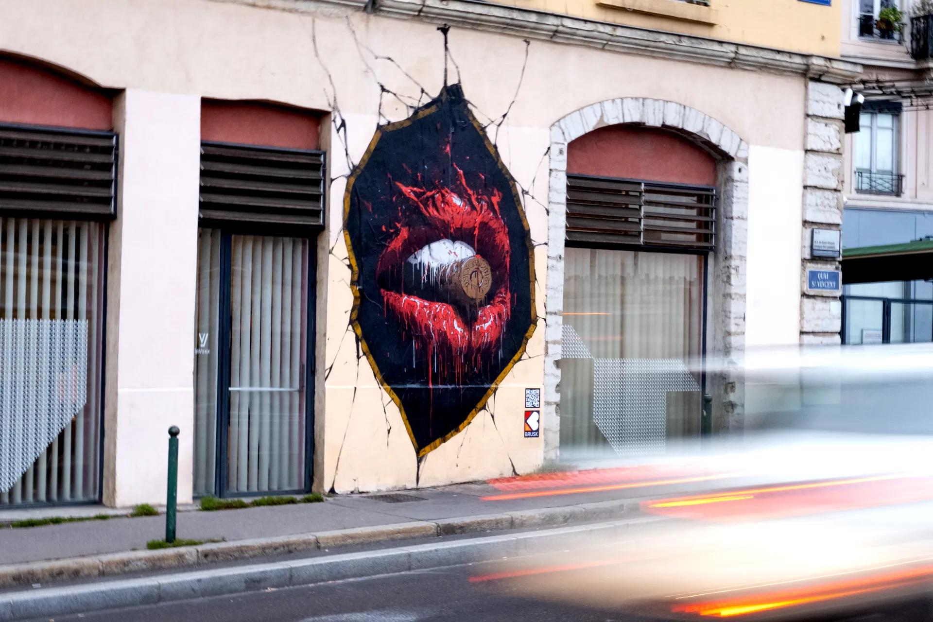 Brusk | Lumières | Collage - Bullet in your mouth
